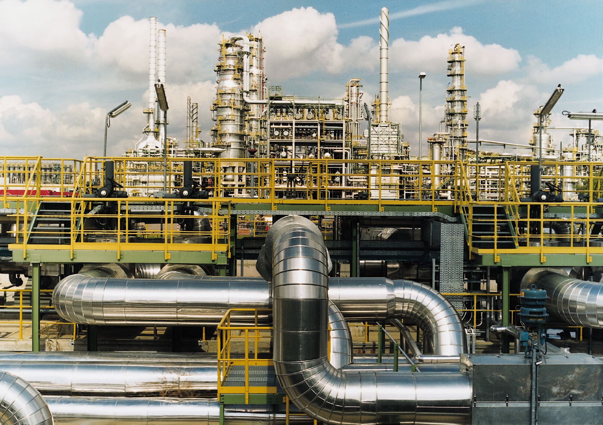 Industrial lined piping facility